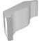 Ekena Millwork 5-in. W x 12-in. D x 12-in. H Funston Architectural Grade PVC Knee Brace BRCP05X12X12FST - alternate 5